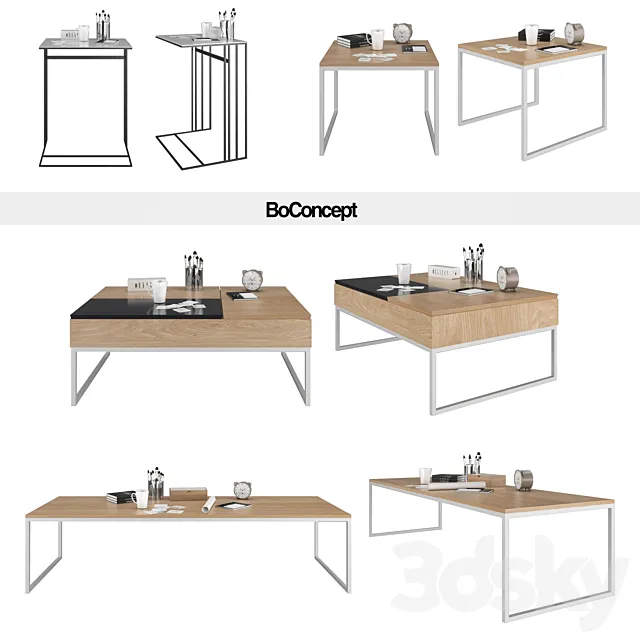 BoConcept | set 1 3D Model