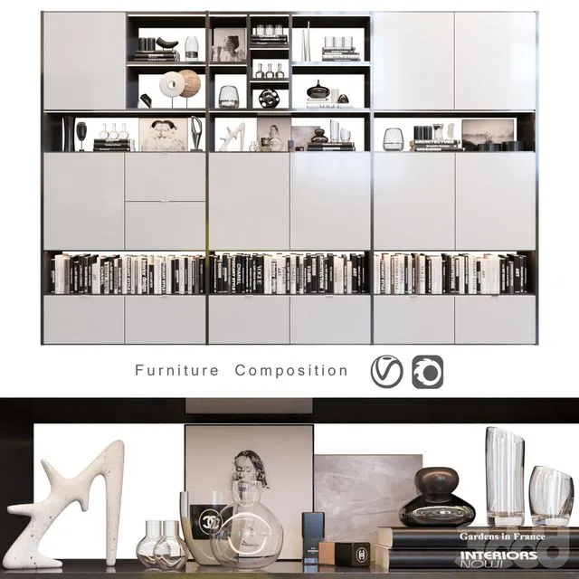 BoConcept set 20 3D Model