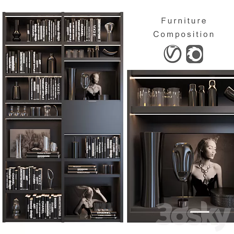 BoConcept | set 21 3D Model BoConcept | set 21 3D Model