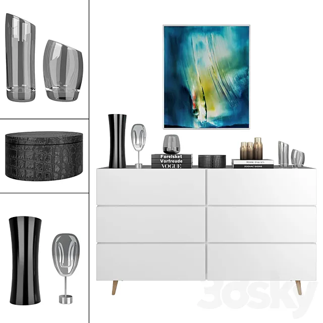 BoConcept | set 6 3D Model BoConcept | set 6 3D Model