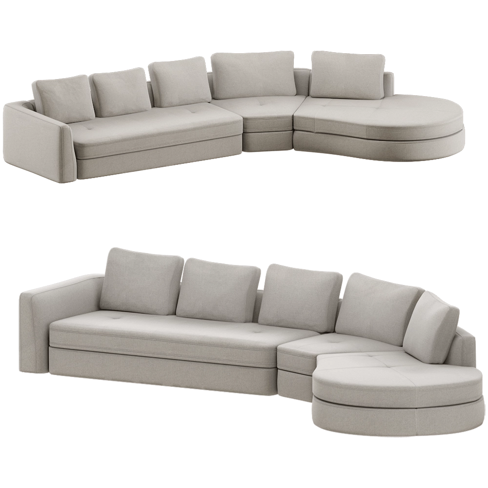 BoConcept – Sofa Bergamo 3D Model BoConcept – Sofa Bergamo 3D Model