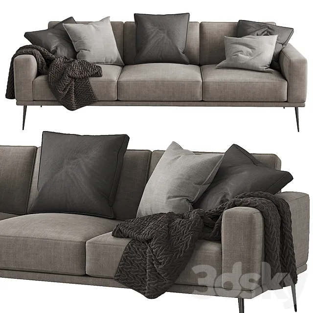 Boconcept sofa carlton 3DModel Boconcept sofa carlton 3DModel