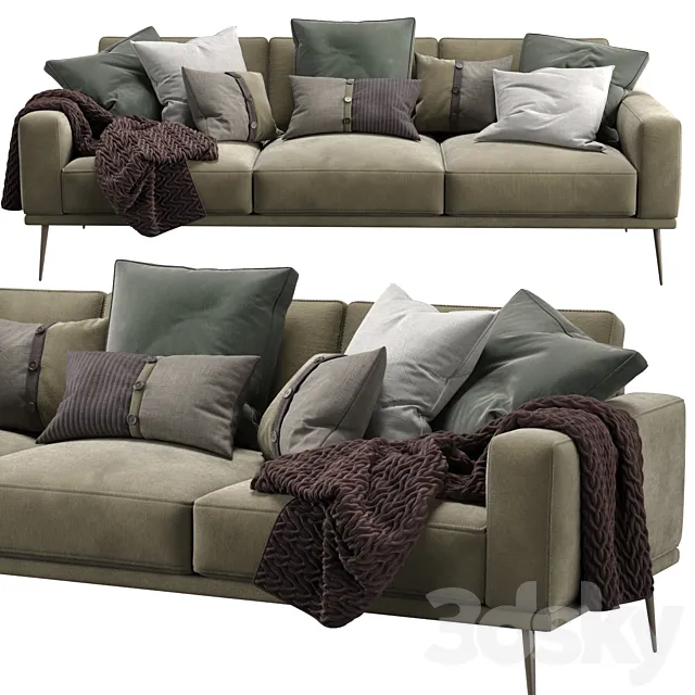Boconcept Sofa Carlton 3DModel