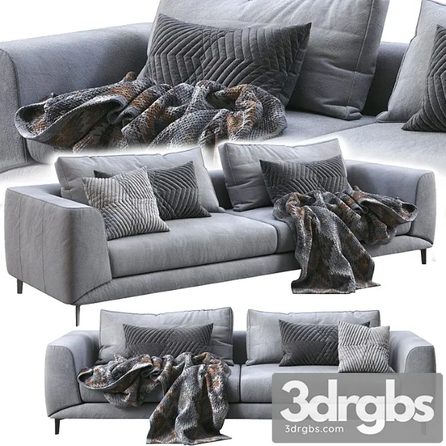 Boconcept sofa fargo 2 3D Model Download Boconcept sofa fargo 2 3D Model Download