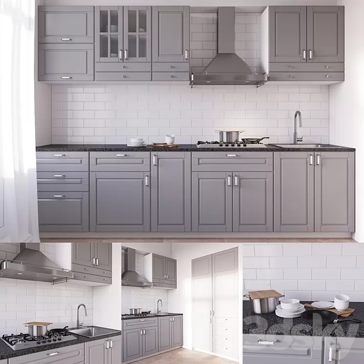 BODBYN Kitchen 3D Model BODBYN Kitchen 3D Model