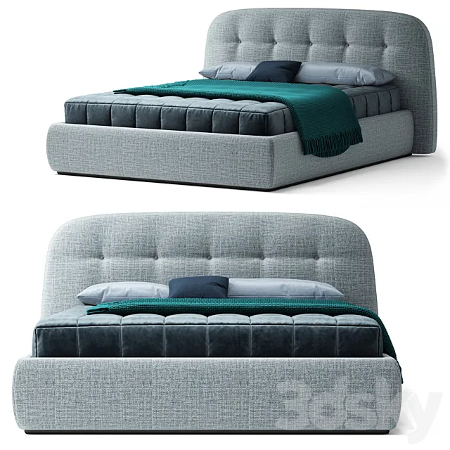 Bodema bed Sophie 3D Model Bodema bed Sophie 3D Model