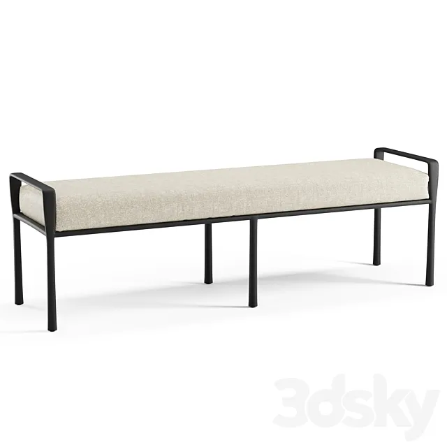 Bodhi King Bench 3D Model Bodhi King Bench 3D Model