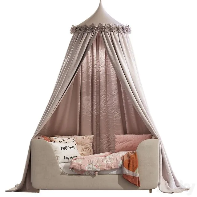 Bodhi Toddler Bed 2 3D Model Bodhi Toddler Bed 2 3D Model