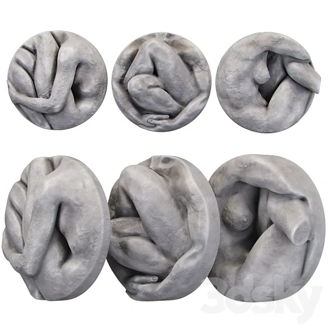 bodys sculpture panno 3DModel bodys sculpture panno 3DModel