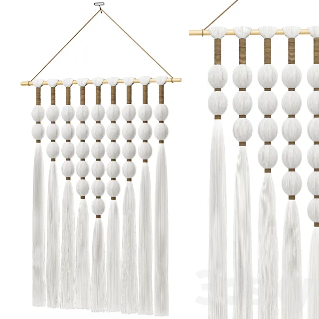 Bohemian Wall Decor 3D Model