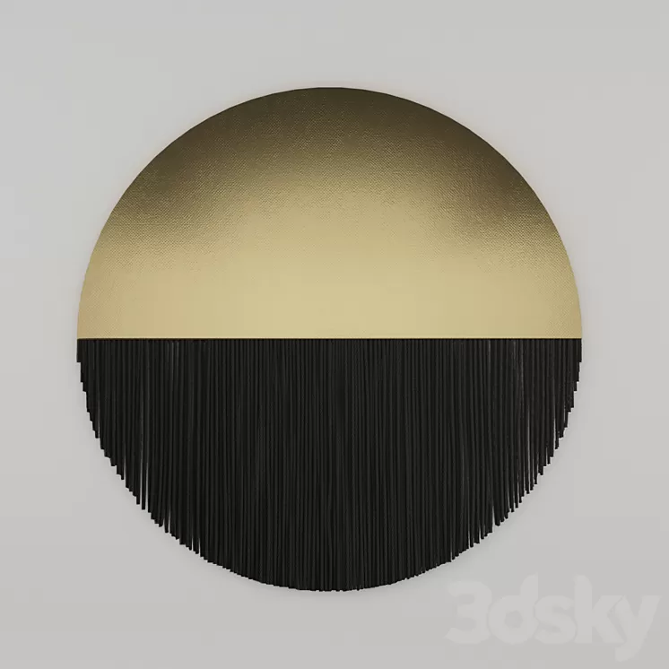 Boho macrame iO 3D Model Boho macrame iO 3D Model