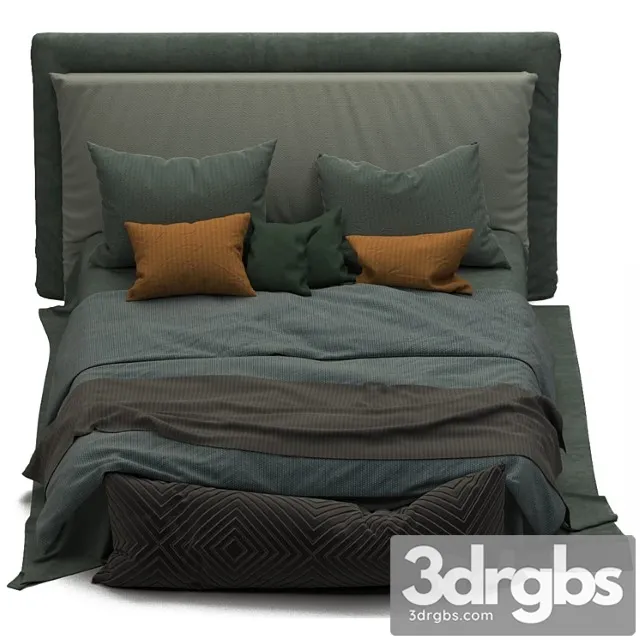 Boho style bed 2 3D Model Download Boho style bed 2 3D Model Download