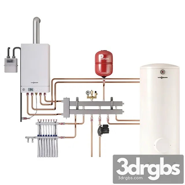 Boiler room 3D Model Download