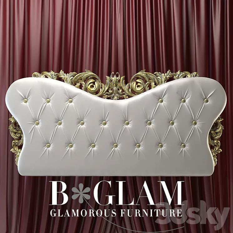 Boiserie B-Glam BG-800-815 3D Model Boiserie B-Glam BG-800-815 3D Model