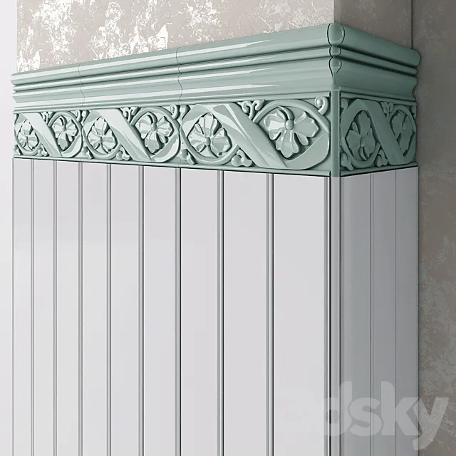 BOISERIE of Ceramiche Grazia 3D Model BOISERIE of Ceramiche Grazia 3D Model