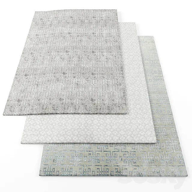 Bokara Rug Company8 3D Model Bokara Rug Company8 3D Model