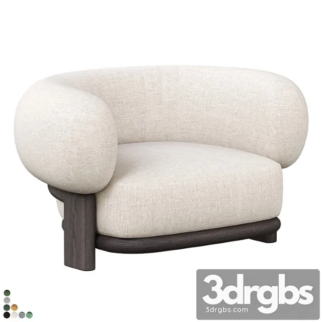 Bol Armchair By HC28 Cosmo 3D Model Download Bol Armchair By HC28 Cosmo 3D Model Download