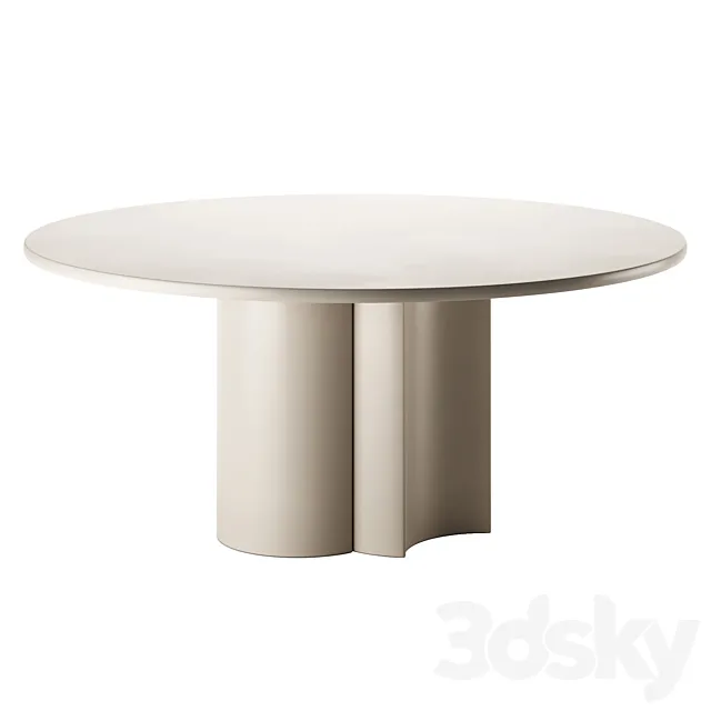 BOL | Round table by Zanotta 3D Model BOL | Round table by Zanotta 3D Model
