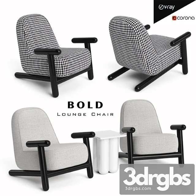 Bold Armchair 3D Model Download Bold Armchair 3D Model Download