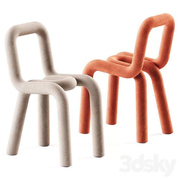 Bold Chair by Mustache 3D Model Free Download