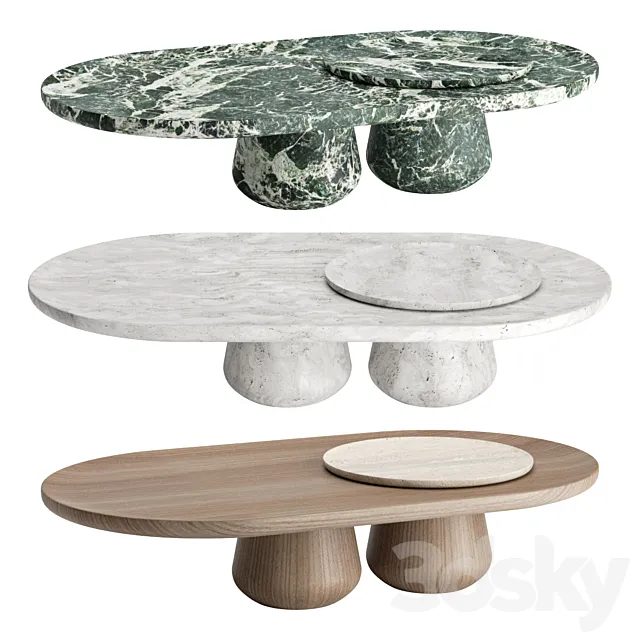 Bold Coffee Table 3D Model Bold Coffee Table 3D Model