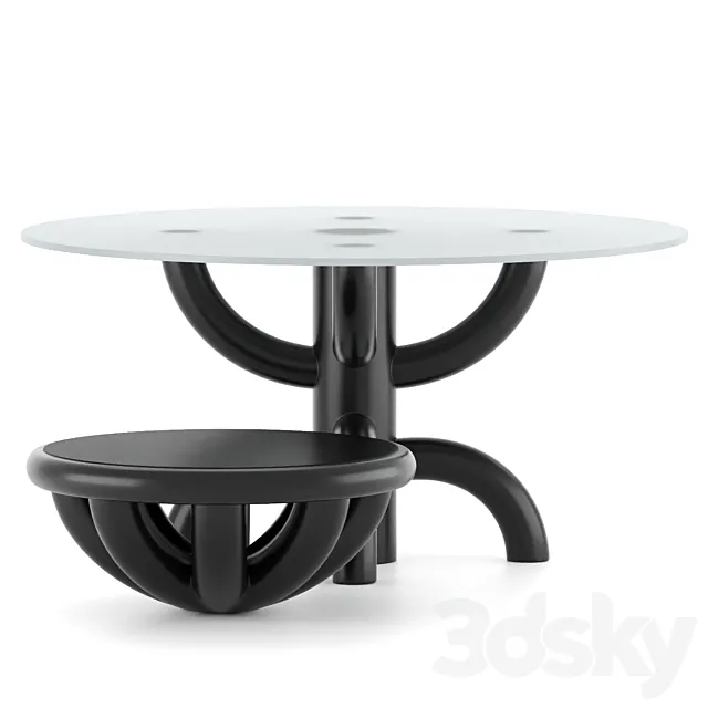Bold Table Set by TOLGA SENCER 3DModel