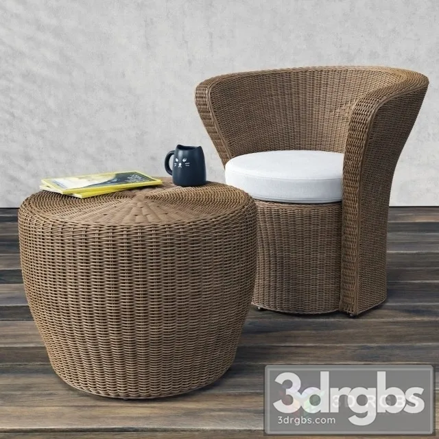 Bolero Easy Table and Chair 3D Model Download Bolero Easy Table and Chair 3D Model Download
