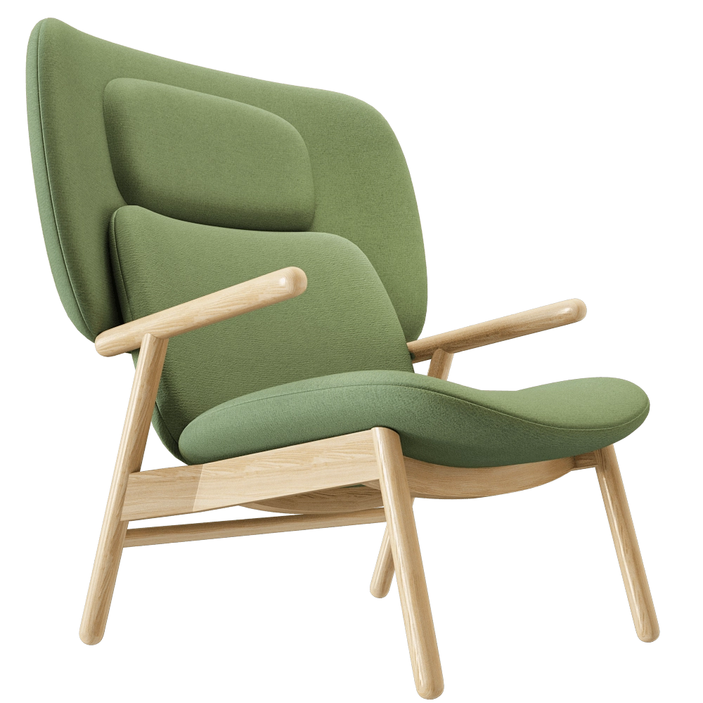 Bolia – Armchair Cosh with high back 3D Model