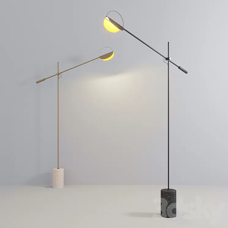 BOLIA LEAVES | Floor lamp 3D Model BOLIA LEAVES | Floor lamp 3D Model