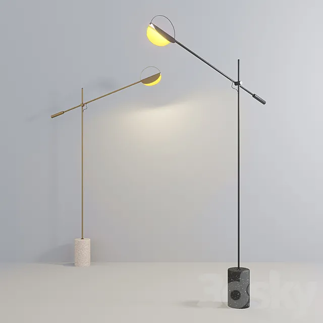 BOLIA LEAVES | Floor lamp 3DModel
