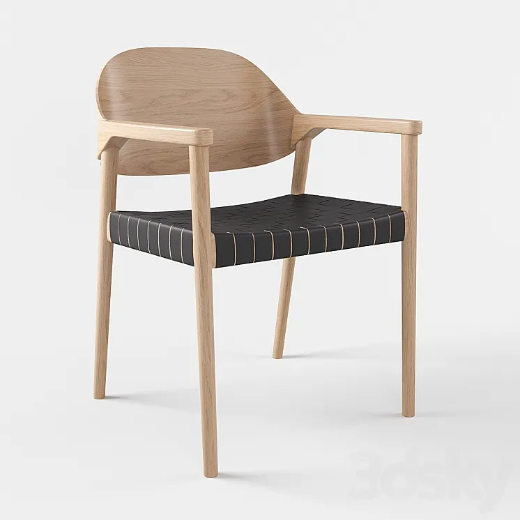 Bolia – Mebla dining chair 3D Model Free Download