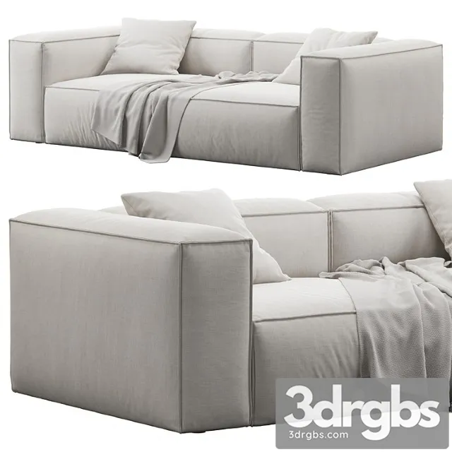 Bolia Modular 2 Seat Sofa by Cosima 3D Model Download
