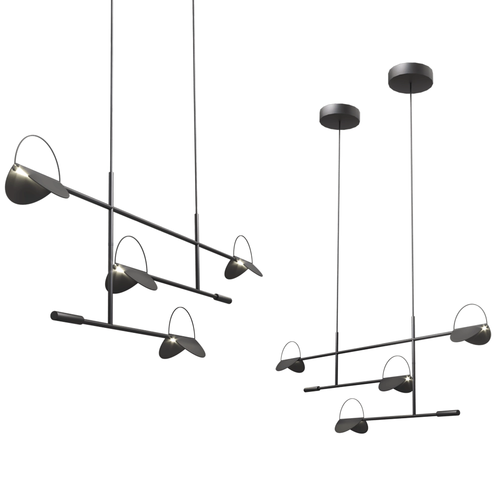 Bolia – Pendant lamp Leaves 3D Model Bolia – Pendant lamp Leaves 3D Model