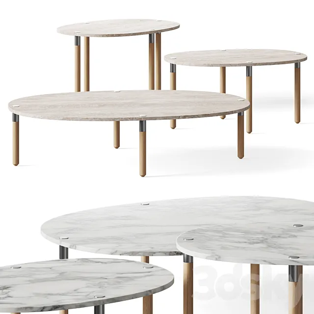 Bolia Tuk Coffee Tables 3DModel