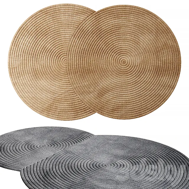 Bolia Zen carpets 3D Model