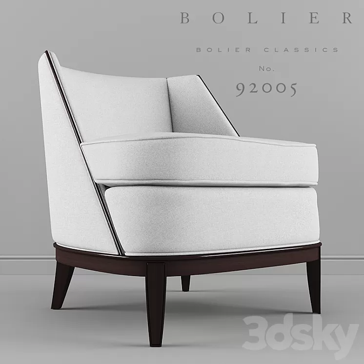 Bolier – Lounge Chair №92005 3D Model Bolier – Lounge Chair №92005 3D Model