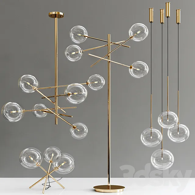 Bolle Gallotti Collection – 4 types 3D Model