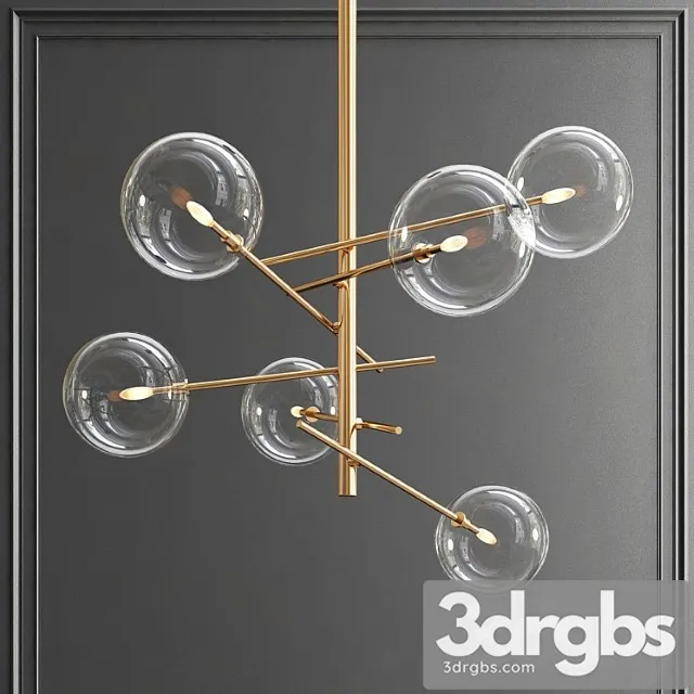 Bolle hanging lamp gallotti & radice Bolle hanging lamp gallotti & radice