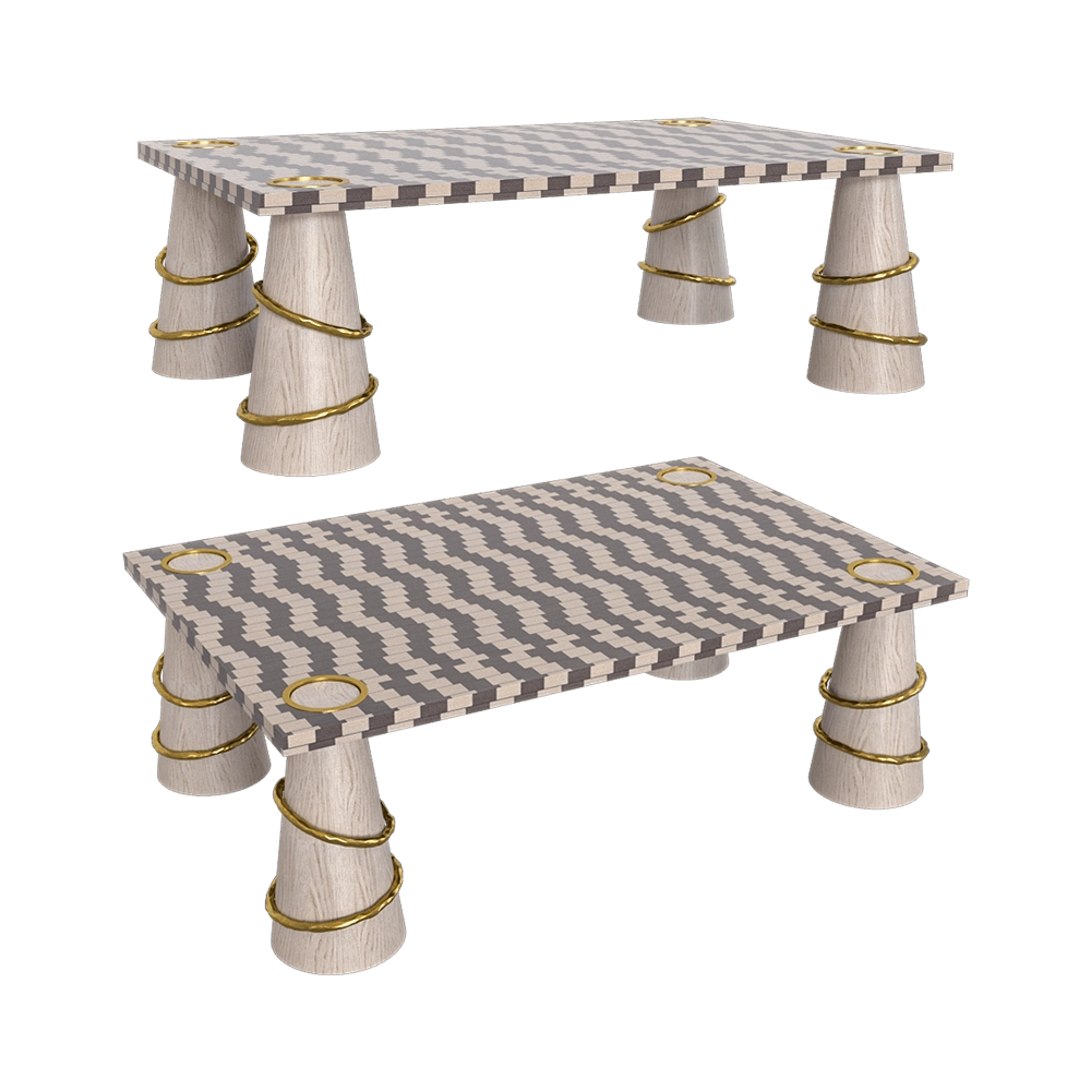 BOLLU – Table WHITE ELEPHANT 3D Model