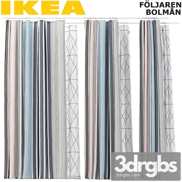 Bolman Foljaren Feljaren Set 3D Model Download