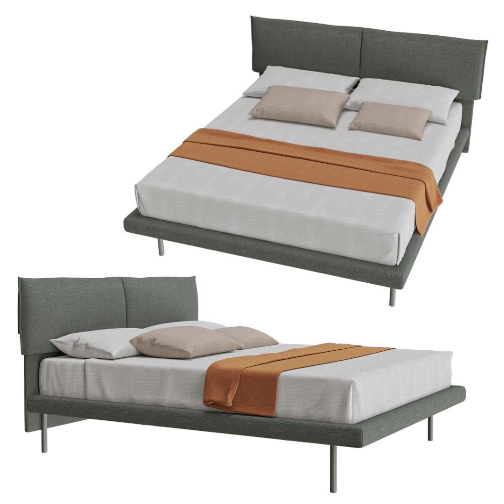 Bolzan – Bed Iorca h9 3D Model