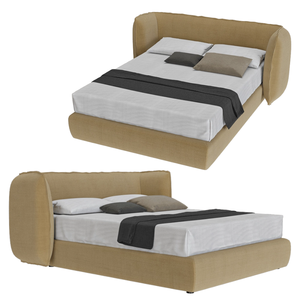 Bolzan – Bed Jill 3D Model