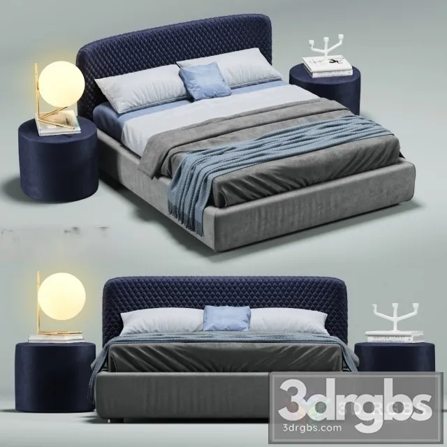Bolzan Letti Bed 3D Model Download Bolzan Letti Bed 3D Model Download