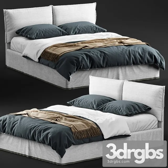 Bolzan letti iorca chic bed 2 3D Model Download Bolzan letti iorca chic bed 2 3D Model Download