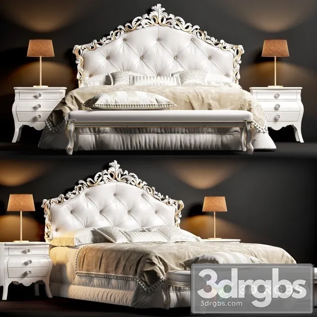 Bolzan Topazio Bed 3D Model Download Bolzan Topazio Bed 3D Model Download