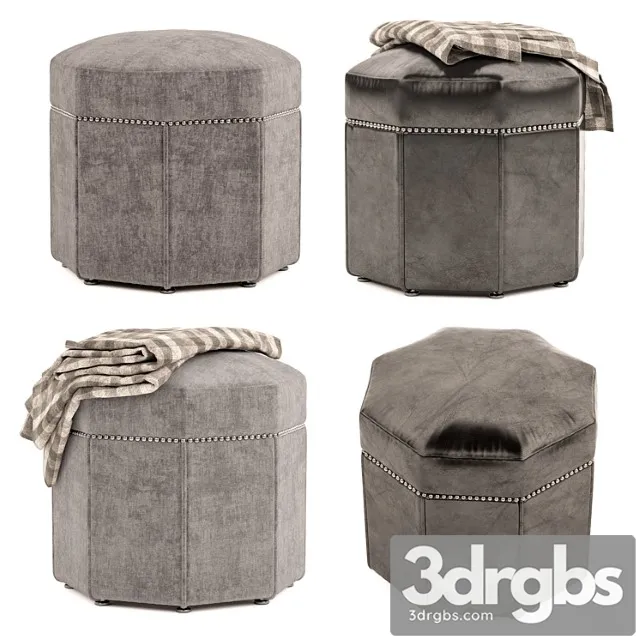 Bombay stool 2 3D Model Download