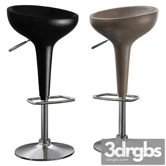 Bombo Swivel Barstool Magis 3D Model Download