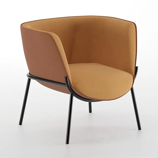 Bombom Armchair 3D Model