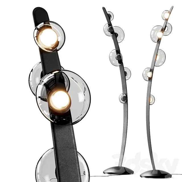 Bomma Dew Drops Floor Lamp 3D Model