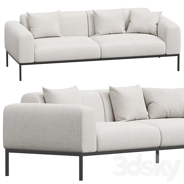 Bon Adea A230 Sofa 3D Model Bon Adea A230 Sofa 3D Model